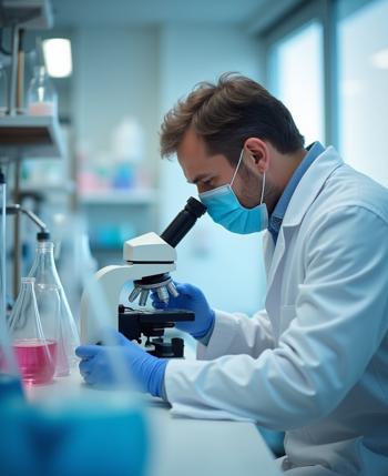 Laboratory Chemicals in Chemical Lab